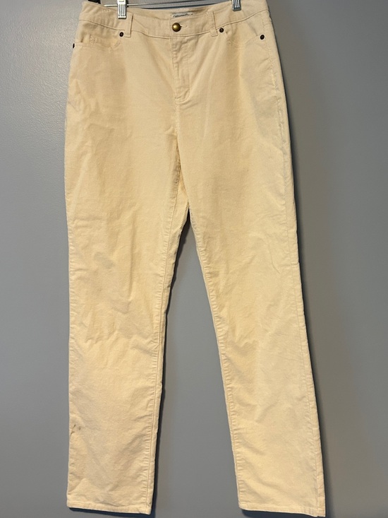 Coldwater Creek Pants - Coldwater Creek Cream Corduroy Pants